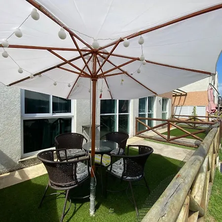 Flat Terreo Muro Alto Condominio Clube Com Sala Reversivel Para Segundo Quarto Porto de Galinhas Exterior photo